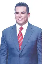  ??  ?? Alejandro Moreno solicitó licencia como gobernador de Campeche en abril de este año.