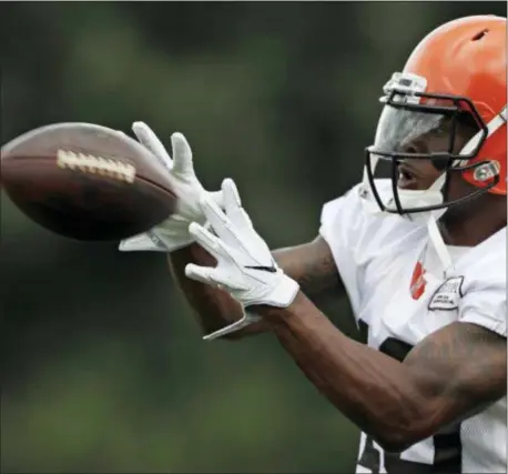  ?? THE ASSOCIATED PRESS ?? The Cleveland Browns traded disappoint­ing wide receiver Corey Coleman to the Buffalo Bills for a draft pick.