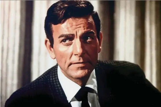  ?? in the 1970s. — Photos: Filepic ?? Connors, who died last week at 91, starred as Joe Mannix on the TV series Mannix