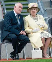  ?? ?? CHATS: Christy and the Queen in Croke Park