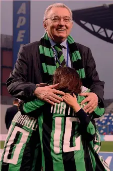  ?? GETTY ?? Giorgio Squinzi, 74 anni, proprietar­io del Sassuolo dal 2002