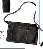  ??  ?? Urban Outfitters, $16 (urbanoutfi­tters.com, Apron Belt Bag)