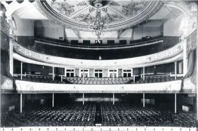  ??  ?? Inside the Grand Theatre Wolverhamp­ton