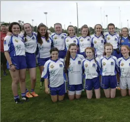  ??  ?? The victorious St Pat’s footballer­s after their ‘A’ Shield final victory over St Nich