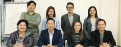  ??  ?? (Standing L-R) Committee members Jeremyer Jude Chin, Netteli Khoo Kim Yoke, Fung Hon Bin, Lydia R Belimbin with (sitting L-R) Suhaida Azna Mohd Nor (secretary general), Simon Chia (president), Adeline Tabad (vice president) and David Sigar (Treasurer).