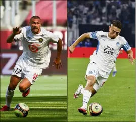  ?? (Photos PQR) ?? Yilmaz-Under, choc turc pour Lille-Marseille.
L’OM sans Payet