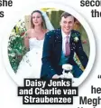  ??  ?? Daisy Jenks and Charlie van Straubenze­e