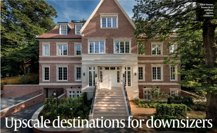  ??  ?? Eliot House, from £4.95 million. Agent, Glentree