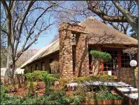  ?? ?? The romantic Mount Amanzi Resort in the Hartbeespo­ort area is ideal for newlyweds.