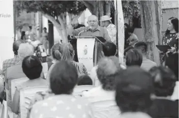  ?? CORTESÍA ?? > El alcalde de Mazatlán, Luis Guillermo Benítez Torres, en el evento.