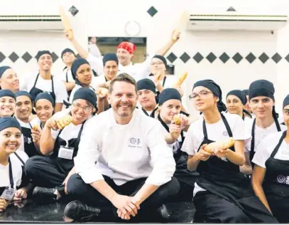  ?? Divulgação ?? O chef curitibano David Hertz fundou o movimento Gastromoti­va, que promove inclusão social