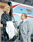  ??  ?? Who’s in charge? Honor Blackman as Pussy Galore with Connery in Goldfinger
