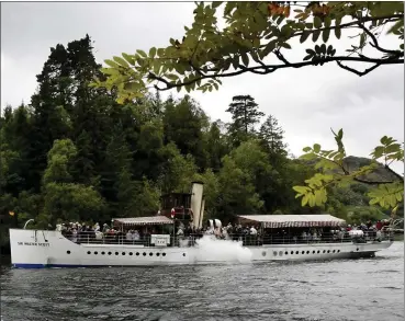  ??  ?? The Sir Walter Scott has steamed on Loch Katrine for 120 years but its future is now uncertain