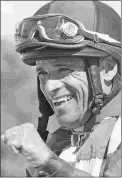  ?? TOM KEYSER ?? Jockey Jose Ferrer, 53, has won 4,214 races in his career.