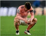  ?? GETTY IMAGES ?? A dejected Oliver Norwood of Sheffield United after defeat confirmed their relegation from the Premier League.