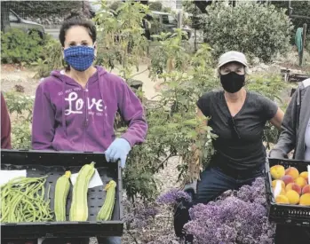  ?? PHOTO UC DAVIS ?? During the COVID-19 pandemic, people in California and other parts of the world turned to gardening to relieve stress, connect with others and grow their own food.