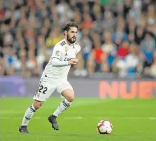  ?? IGNACIO GIL ?? Isco, en un partido de Liga con el Real Madrid