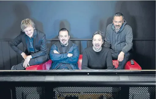  ?? Photo: Supplied ?? Singing for good: Shihad will donate their profit share from a pay-per-view performanc­e to the Earthquake Recovery Fund.