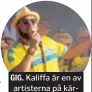  ??  ?? GIG. Kaliffa är en av artisterna på kärleksfes­tivalen.