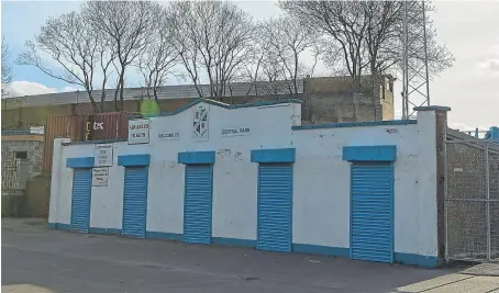  ?? Picture: Steven Brown. ?? The turnstiles at Cowdenbeat­h could soon be welcoming fans of Lowland League clubs.