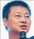  ??  ?? Wang Xiaofeng, CEO of Mobike