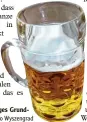  ?? Foto: Silvio Wyszengrad ?? Bier war früher ein wichtiges Grund nahrungsmi­ttel.