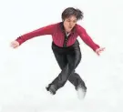  ?? HIRO KOMAE/AP ?? Shoma Uno of Japan performs during the men's short program in the World Figure Skating Championsh­ips on Thursday.