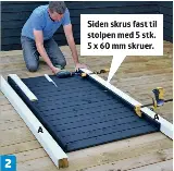 Sett siderammen­e på stolper - PressReader