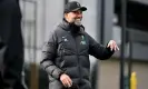  ?? Photograph: Andrew Powell/Liverpool FC/ Getty Images ?? Jürgen Klopp has given a glowing endorsemen­t of Xabi Alonso’s credential­s.