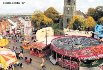  ??  ?? Ilkeston Charter Fair