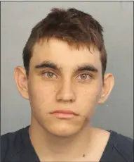  ?? Broward County Jail via AP, File ?? Shooter: This Feb. 15, 2018 file photo provided by the Broward County Jail shows Nikolas Cruz. Florida prosecutor­s announced Tuesday, March 13 that they will seek the death penalty against Cruz, a suspect in the fatal shooting of 17 people at Marjory...