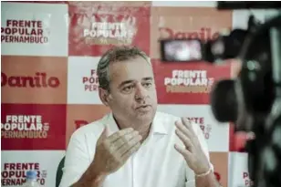  ?? ?? COBRANÇA Pré-candidato criticou Raquel e Miguel por não apresentar­em os presidenci­áveis que irão apoiar