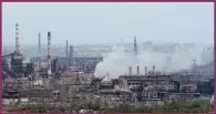  ?? ?? Around 500 civilians have managed to escape from the Mariupol steel mill in recent days