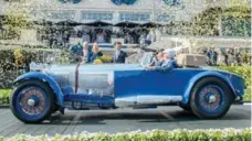  ?? PEBBLE BEACH CONCOURS D’ELEGANCE ?? This 1929 Mercedes-Benz S Barker Tourer was judged Best of Show at the 67th annual Pebble Beach Concours d’Elegance.