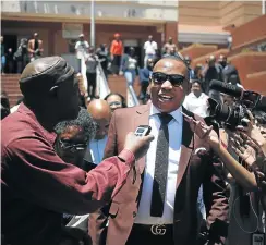  ?? Picture: Alon Skuy ?? MP Mduduzi Manana was found guilty of assault in October.