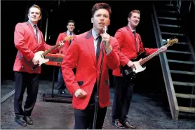  ??  ?? Jersey Boys kicks off the 2018-19 Procter & Gamble Broadway Series at Fayettevil­le’s Walton Arts Center.