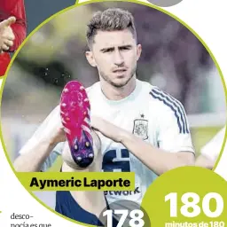  ??  ?? Aymeric Laporte