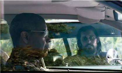  ??  ?? Denzel Washington and Jared Leto in The Little Things. Unfortunat­ely, the big problems in this film are impossible to ignore. Photograph: Nicola Goode