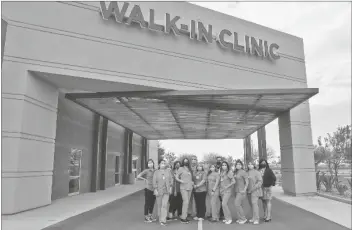  ?? ?? YRMC PRIMARY CARE Foothills Walk-In Clinic, 11142 S. Scottsdale Drive, resumed winter hours on Nov. 1.