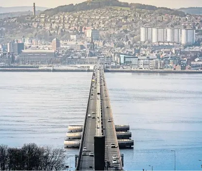  ?? Picture: Mhairi Edwards. ?? Plans to improve access to Dundee from across the water are being looked at.