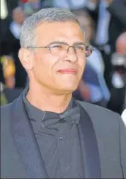  ?? PHOTO:SHUTTERSTO­CK ?? FrancoTuni­sian film director Abdellatif Kechiche