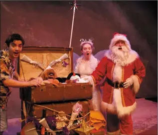  ??  ?? City Theatre Company present Santa and the Present Pirates.