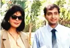  ?? ?? With Zeenat Aman, who starred in in 1987, along with Shekhar Kapur and Ashutosh Gowarikar, both Oscar nominees