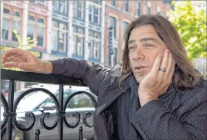  ?? CP PHOTO ?? Alan Doyle speaks during an interview in Toronto in 2012. Doyle is one of several Canadian musicians taking a key role behind the scenes in the developmen­t of musicals.