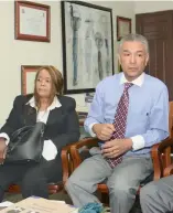  ?? HENRI SANTIAGO ?? Lockward pidió al Presidente que tome en cuenta este caso.