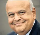  ??  ?? DEFIANT: Pravin Gordhan remains unfazed.