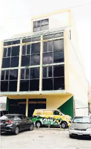  ?? FILE ?? Jamaica Football Federation headquarte­rs in New Kingston.