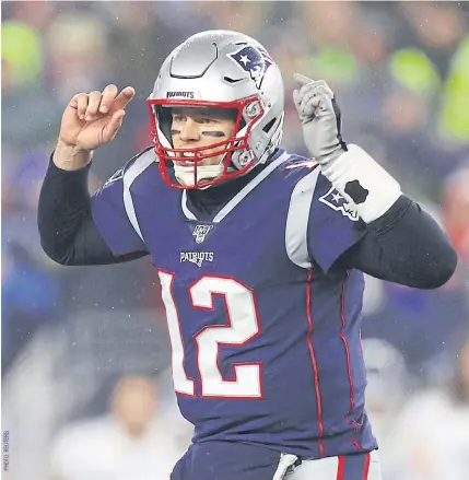  ??  ?? RICHES GALORE: With his new contract, Tom Brady will make more in a single season — US$30 million — than he ever did during his time with the New England Patriots.