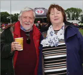  ??  ?? John and Patricia O’ Donnell, Mallow, enjoying the North Cork Country Music Festival. Photo by Sheila Fitzgerald.