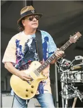  ?? AMY HARRIS/INVISION ?? Carlos Santana, seen May 4, plans to jam at the premiere of a documentar­y about his career in June.